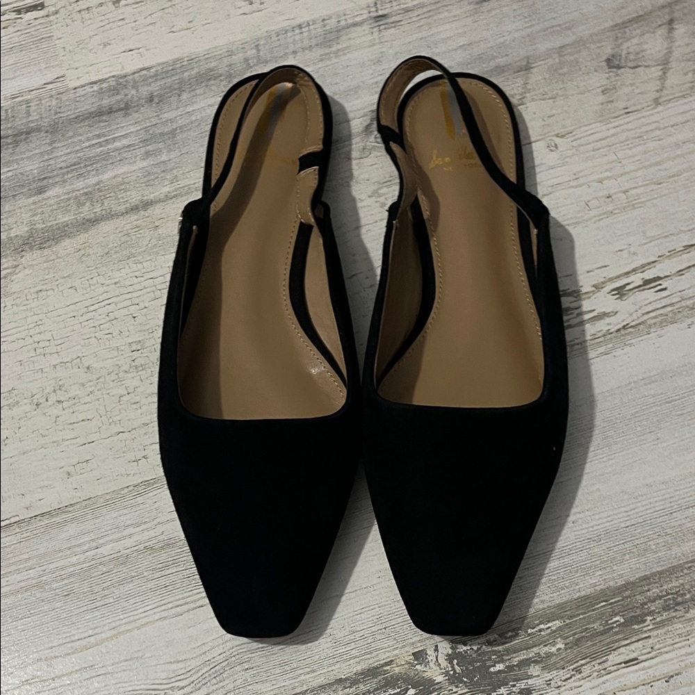 Sam Edelman Connell Black Slingback Flats Size 7.5 - Picture 3 of 9